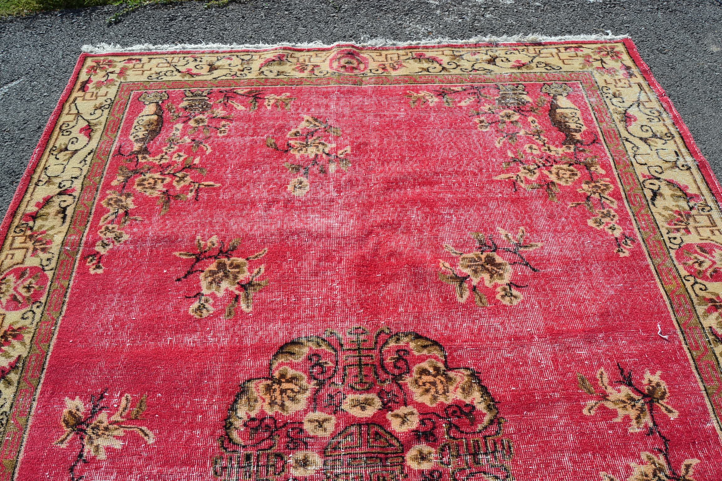 BIG DISCOUNT 7x10 ft Bordered Turkish rug Carpet Wool rug Etsy