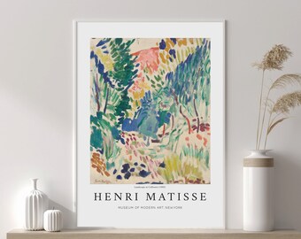Modern Wall Art Prints Henri Matisse Print Henri Matisse Modern Art Giclee Prints Fine Art Poster The Cretans