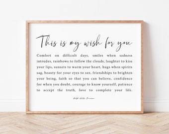 Ralph Waldo Emerson Quote Print | Motivational Literary Wall Art