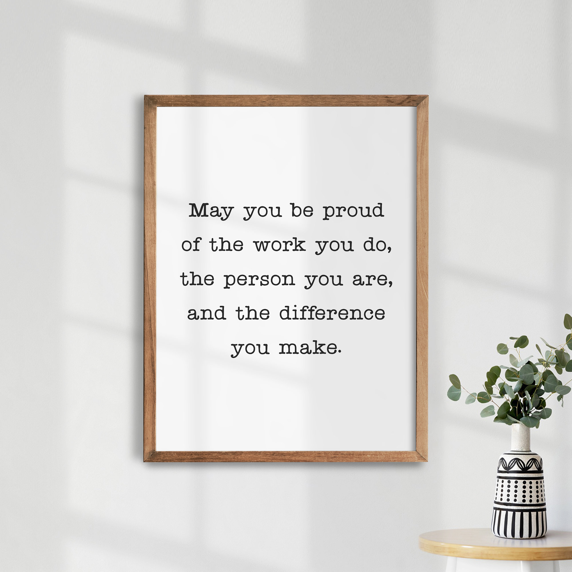 FOUGSTA Decor Da Scrivania In Acrilico Trasparente, 10x10 Cm, Con Frase Motivazionale, Regalo Divertente Per Ufficio - 4