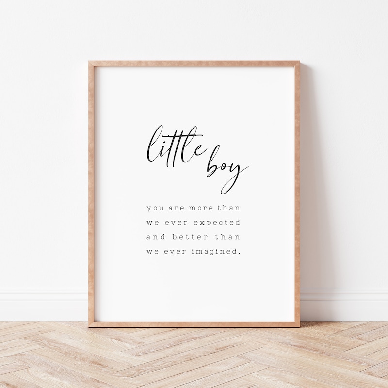 Baby Boy Quote - Etsy