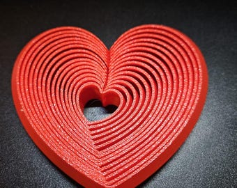 Heart Fidget Toy, Stress Relief Toy, Valentine&#39;s Day Gift, Birthday Fidget, Mothers Day Gift, Sensory Toy, Desk Toy