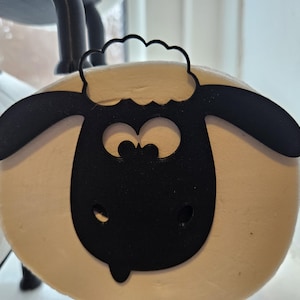 Wacky Sheep Toilet Paper Holder: 3D Printed Bathroom Decor