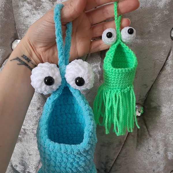 Mini yip yip crochet pattern, low sew