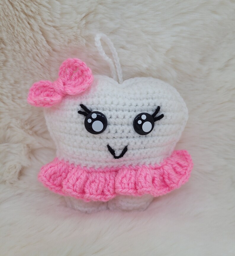 Crochet tooth fairy pillow patterns etsy