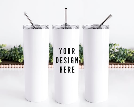 20 oz Personalized Tumbler//Add Your Own Print/Logo/Text//Sublimation  Tumbler
