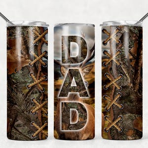 KEIN DIGITALES // Camo // Sublimationstransfer // Zum Pressen bereit // 20 Unzen Skinny Tumbler Transfer // Geschenke für Papa // Vatertag // Geschenk für ihn