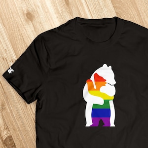 Bear Hug Ally Pride Tee - S/S Crew Neck