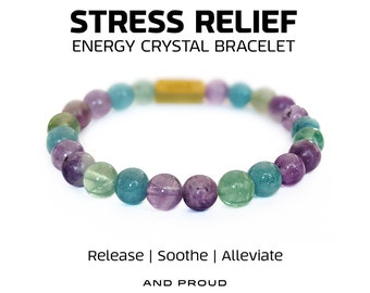Stress Relief • Energy Crystal Bracelet