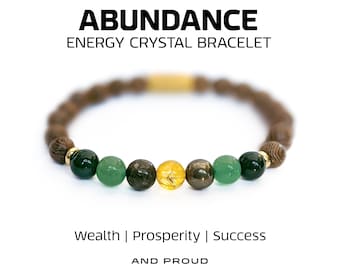 Abundance • Energy Crystal Bracelet