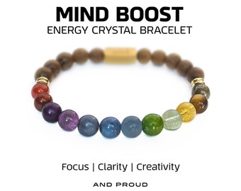 Mind Boost • Energy Crystal Bracelet
