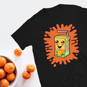 Maglietta a maniche corte per ragazzi Orange Juice Box