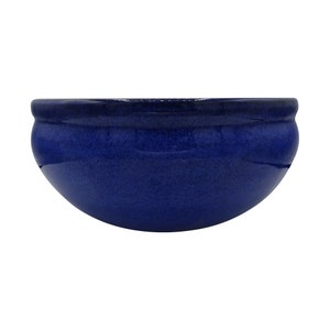 TucanoHamburg flowerpot, model bowl in blue 20 x 11 cm, frost-resistant