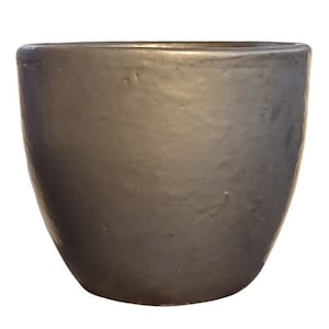 TucanoHamburg flowerpot, model eggpot anthracite 37 x 30 cm, frost-proof