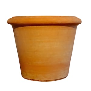 TucanoHamburg Terracotta Flowerpot, Model Conca Liscia 42 x 34 cm, frostproof