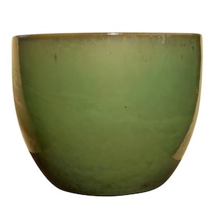 TucanoHamburg flowerpot, model eggpot jade, green 22 x 20 cm, frost-resistant