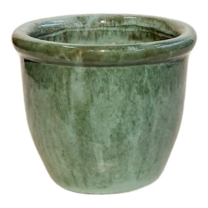 TucanoHamburg flowerpot, model Farmer moss green 28 x 22 cm, frost-resistant