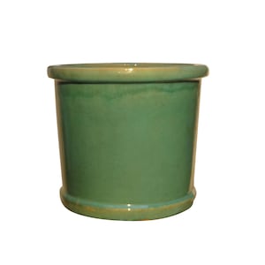 TucanoHamburg flowerpot, model cylinder in jade, green 38 x 30 cm, frost-resistant