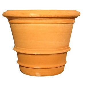 TucanoHamburg Terracotta Flowerpot, Model Conca Classica 30 x 23 cm, frostproof