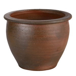 TucanoHamburg flowerpot, model Lotus brown 31 x 24 cm, frost-resistant