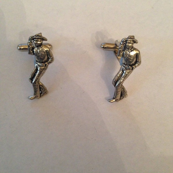 w03 Male Line Dancer English pewter on cuff link / tie slide or the set handmade high details refa2 cuffs cufflinks weddings gifts etc