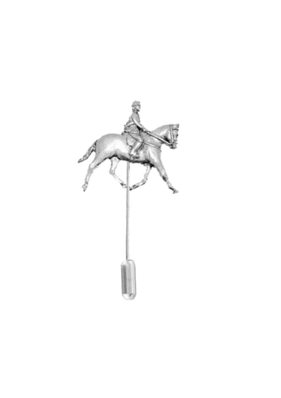 Pince à Cravate Chardon écossais En étain – Fait Main En Angleterre, Plaqué Nickel, 5 Cm