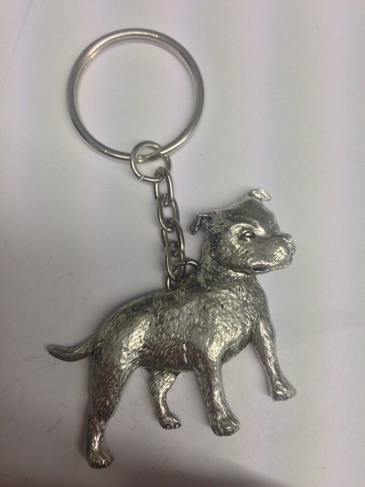Bull Terrier PPD15 Hund Englisch Zinn Emblem auf einem Split Etsy