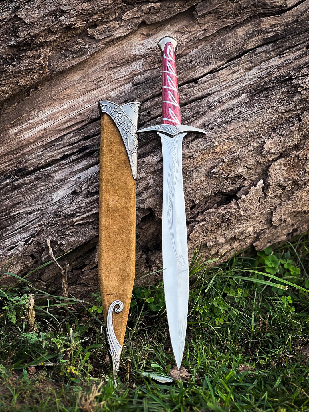 Custom Hand Forged Stainless Steel Lord of the Rings STING LOTR Movie ...