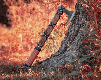 Ragnar Viking axes, Beautiful Axe , Hand forged Axe , Ragnar axe , Camping axe, valentine's day Gift , Best Birthday gift, Gift for him