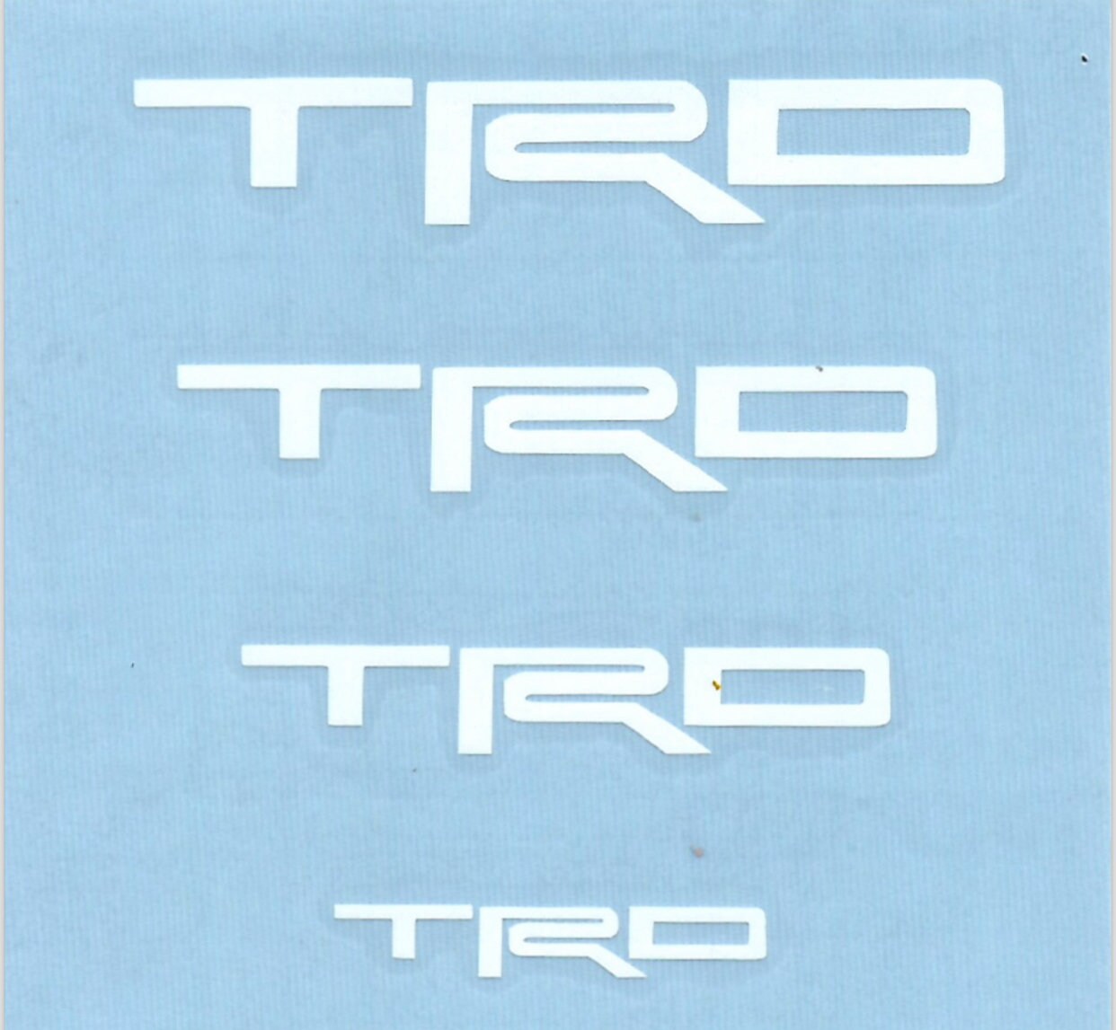 Fits Toyota TRD Brake Caliper High Temp Decals Sticker 8PCS, Brake