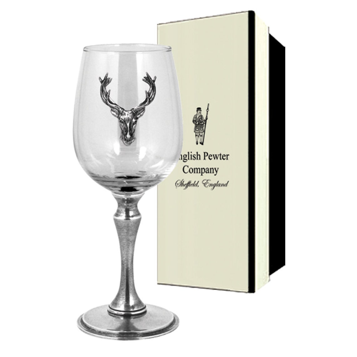 stag wine glasses