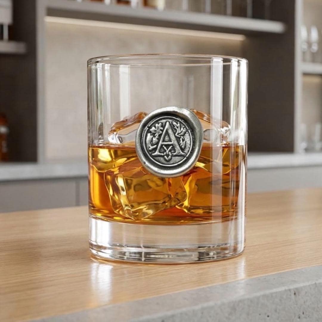 pewter cool whiskey glasses