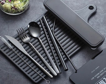 8 pc. Travel Cutlery Set