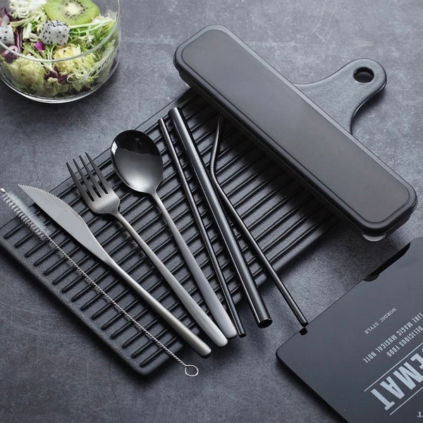 8 pc. Travel Cutlery Set