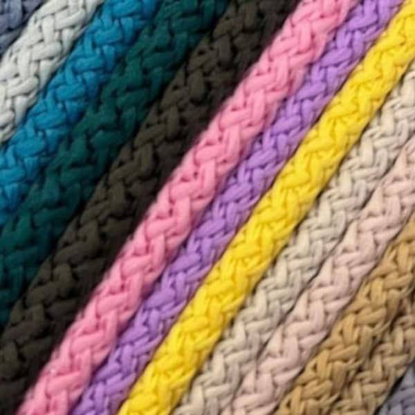 For Hanging chair Cord for Hammock Cord for swings Cord Macrame cord 5,5mm Polyester cord Polyester rope Colourful Soft cord Strong cord