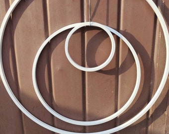 METAL RING for macrame hanging chair, Steel HOOP for hammock, Big hoop, Massive strong ring, macrame ring, thimble, carabineer, metal chain