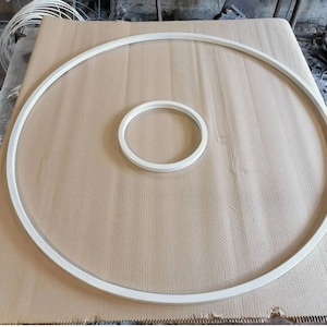 METAL RING for macrame hanging chair, Steel HOOP for hammock, Big hoop, Massive strong ring, macrame ring, thimble, carabineer, metal chain