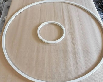 METAL RING for macrame hanging chair, Steel HOOP for hammock, Big hoop, Massive strong ring, macrame ring, thimble, carabineer, metal chain