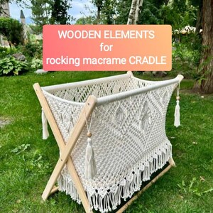Macrame Baby Cradle Pattern Etsy