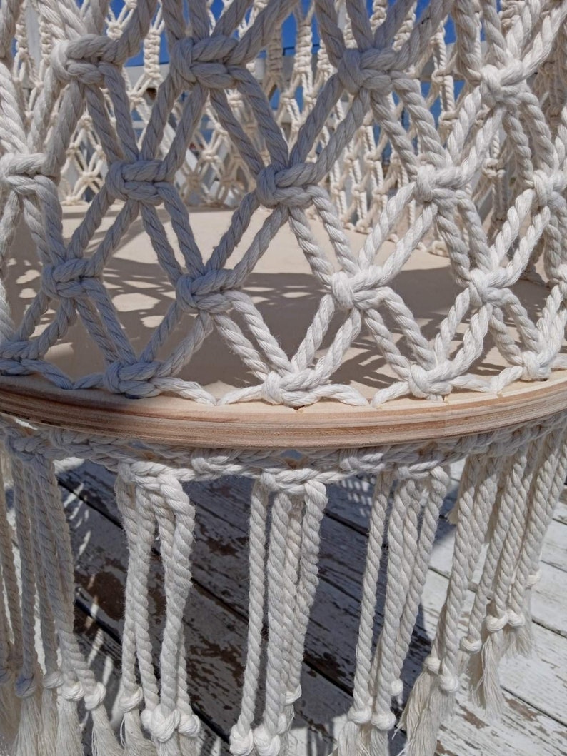 Macrame CRADLE BABY SWING Hammock Hanging Cradle for Etsy