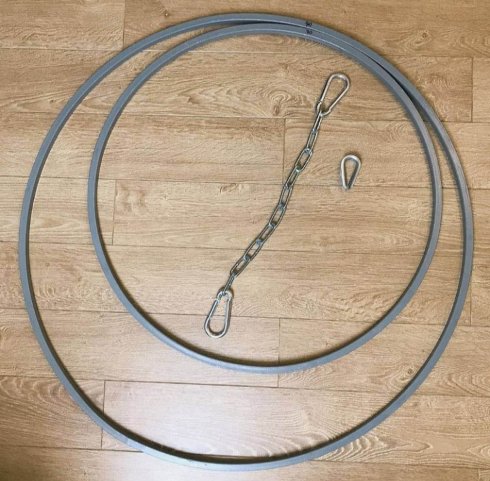 METAL HOOP for Macrame Hanging Chair Steel Ring for Hammock Etsy