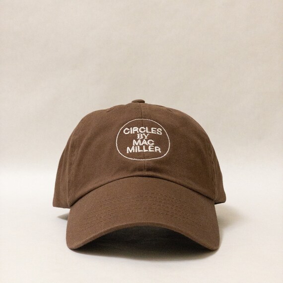 Mac Miller Hat // Circles Embroidered 
