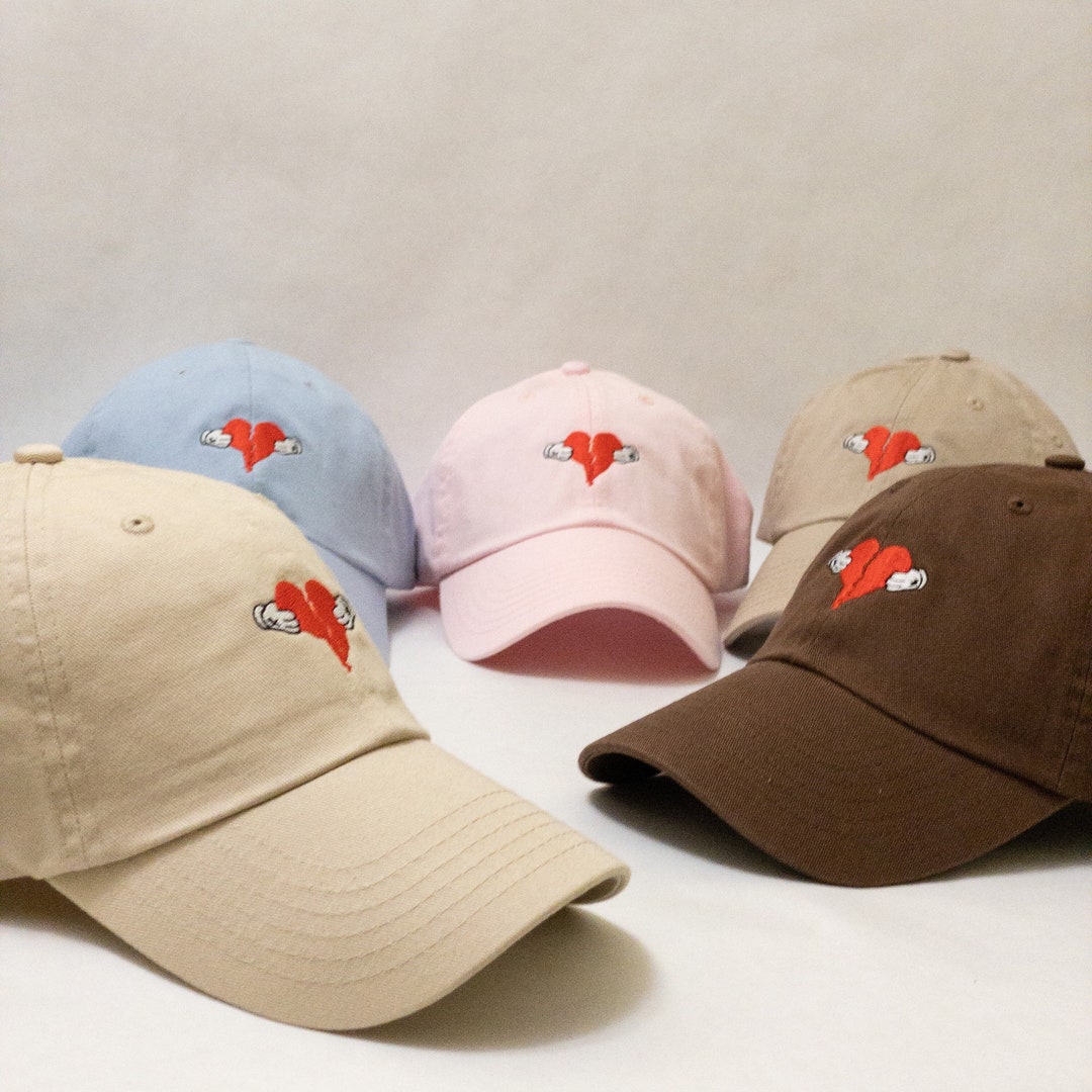 KANYE着用 Off-White Hardcore Baseball Cap Kanye West Bear Hat // Yeezy Embroidered Baseball Cap // Ye