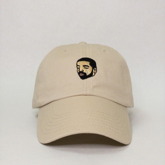 Drake Hat // OVO Champagne Papi Embroidered Baseball Cap  display picture 3