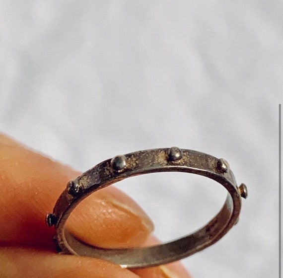 Minimal Silver Ring from Italy - image 4