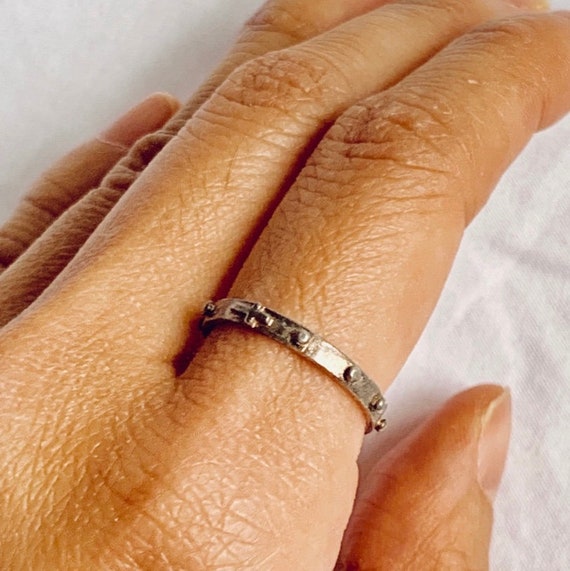 Minimal Silver Ring from Italy - image 1