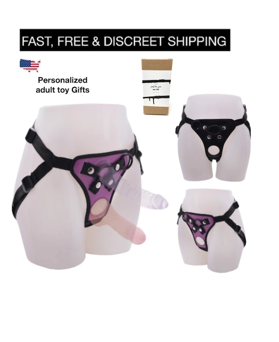 Double Penetration Strap on Sex Toy Harness With 2 Rings