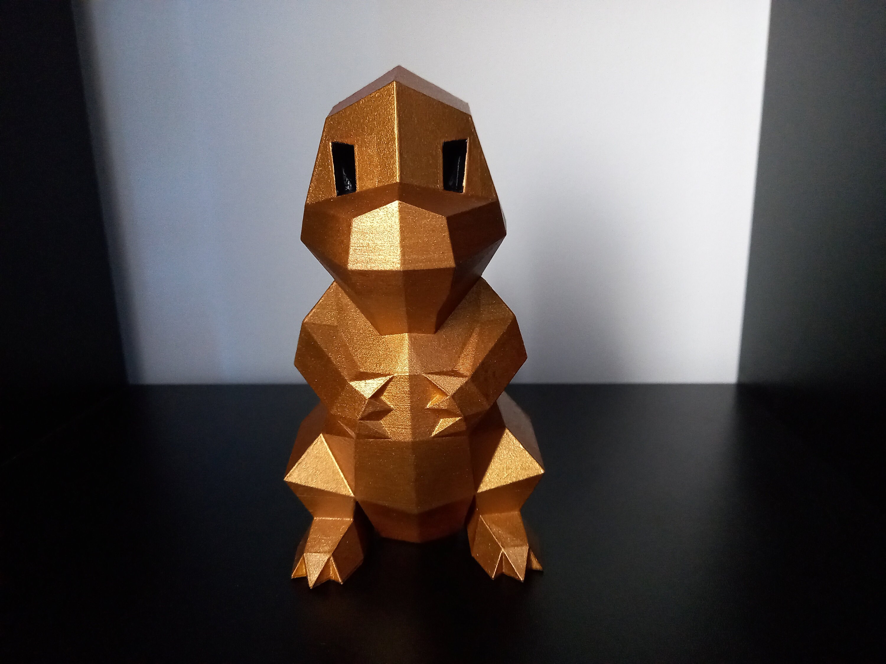 Figurine Inspiration Salamèche Lowpoly