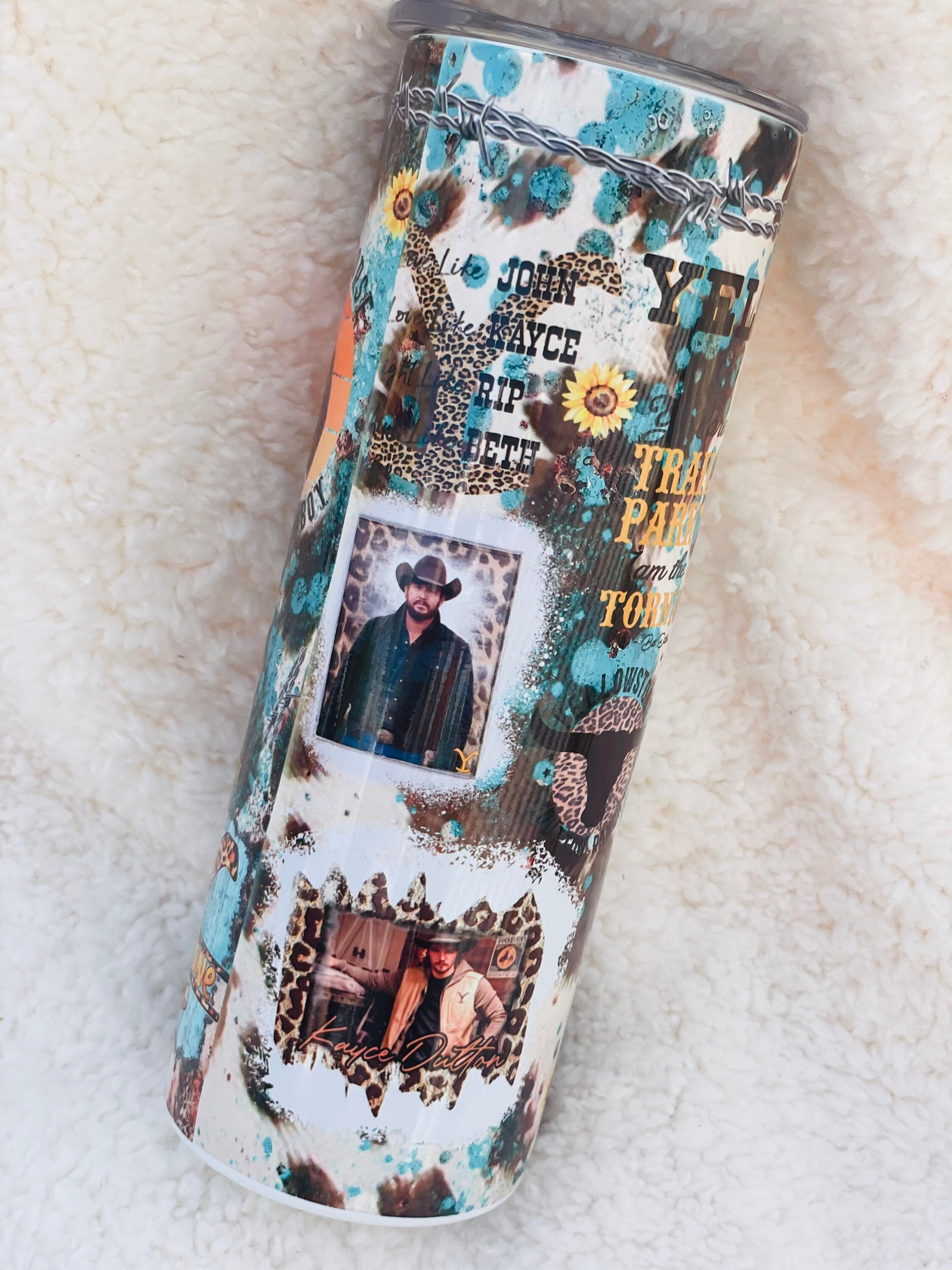 Yellowstone tumbler Etsy