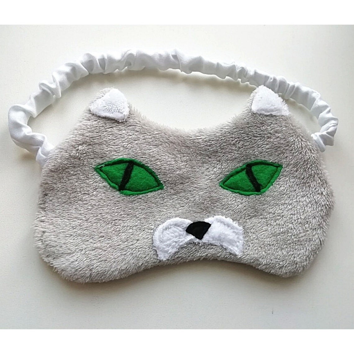 Cat sleep mask Eye mask sleep Cute sleep mask for kids Faux Etsy